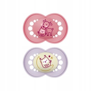 MAM BABY | ORIGINAL PLANET LOVE SMOCZEK 6-16 MIESIĘCY | NIGHT & DAY | 2SZT