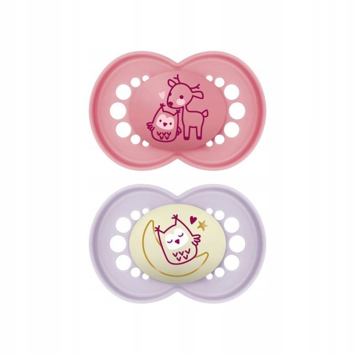 MAM BABY | ORIGINAL PLANET LOVE SMOCZEK 6-16 MIESIĘCY | NIGHT & DAY | 2SZT