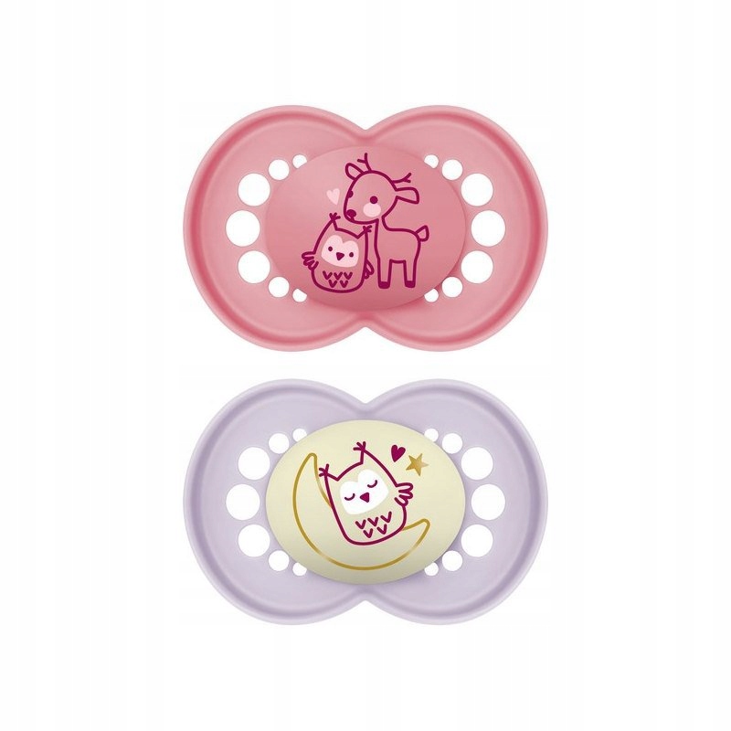 MAM BABY | ORIGINAL PLANET LOVE SMOCZEK 6-16 MIESIĘCY | NIGHT & DAY | 2SZT