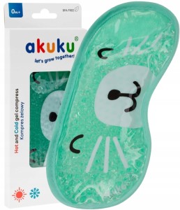 Akuku A0250 | Kompres żelowy | Kotek zielony