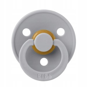 Smoczki kauczukowe BIBS COLOUR 2-PACK Sage & Cloud 0-6 miesięcy