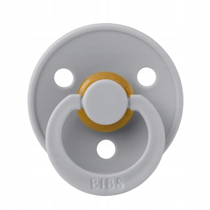 Smoczki kauczukowe BIBS COLOUR 2-PACK Sage & Cloud 0-6 miesięcy