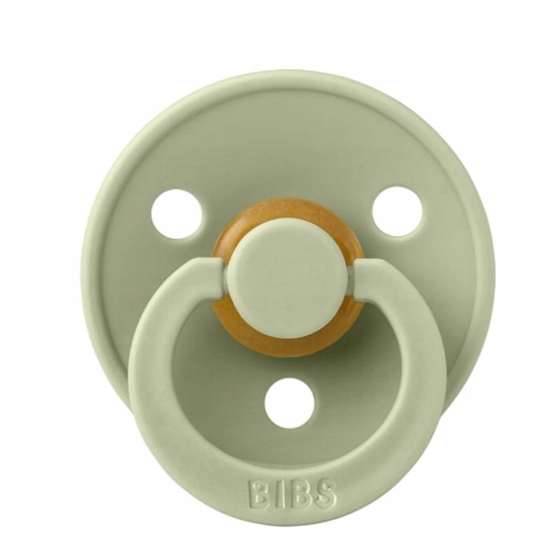Smoczki kauczukowe BIBS COLOUR 2-PACK Sage & Cloud 0-6 miesięcy