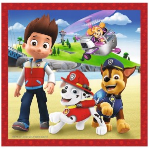 PSI PATROL | Puzzle 3w1 | Wesołe pieski | Trefl