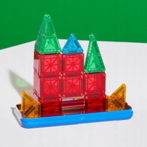 Magna-Tiles | Klocki magnetyczne | Travel microMAGS 26 elementów