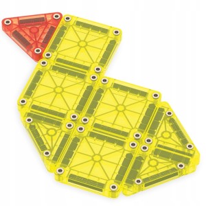Magna-Tiles | Klocki magnetyczne | Travel microMAGS XL 55 elementów