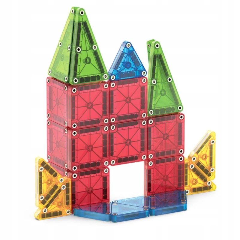 Magna-Tiles | Klocki magnetyczne | Travel microMAGS XL 55 elementów