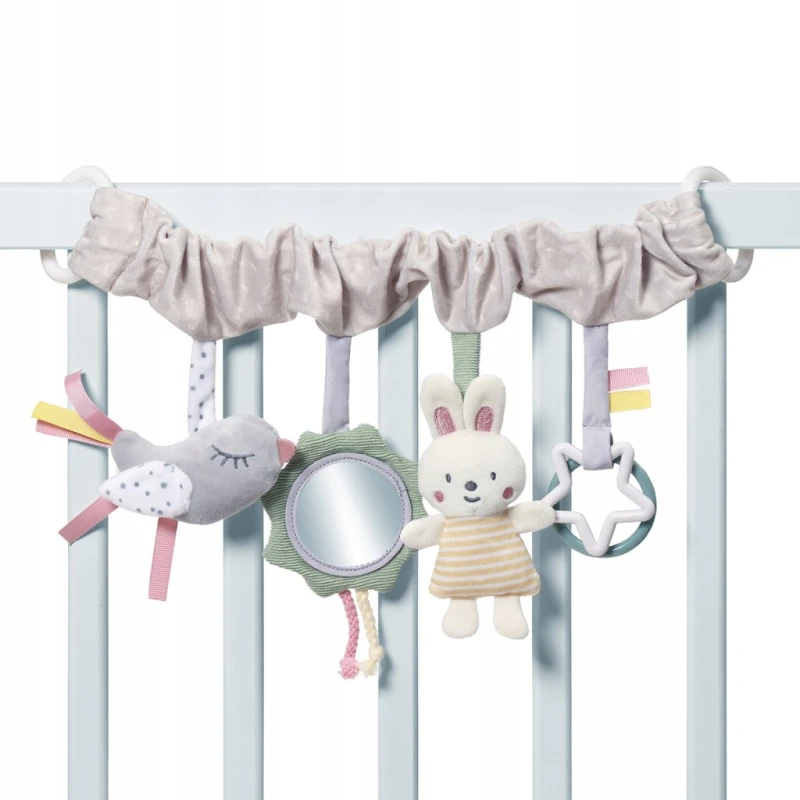 BABYONO 1578 | Zabawka edukacyjna - zawieszka do wózka i fotelika | NATURE