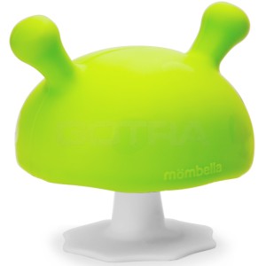 Mombella Mushroom Green | Gryzak silikonowy na ząbkowanie | Grzybek