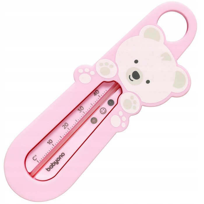 BABYONO | Termometr do kąpieli | różowy miś | 777/03