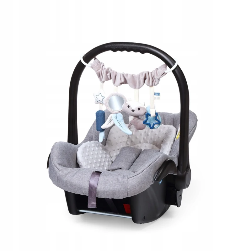 BABYONO | Zabawka edukacyjna | zawieszka do wózka i fotelika RACCOON | 1579