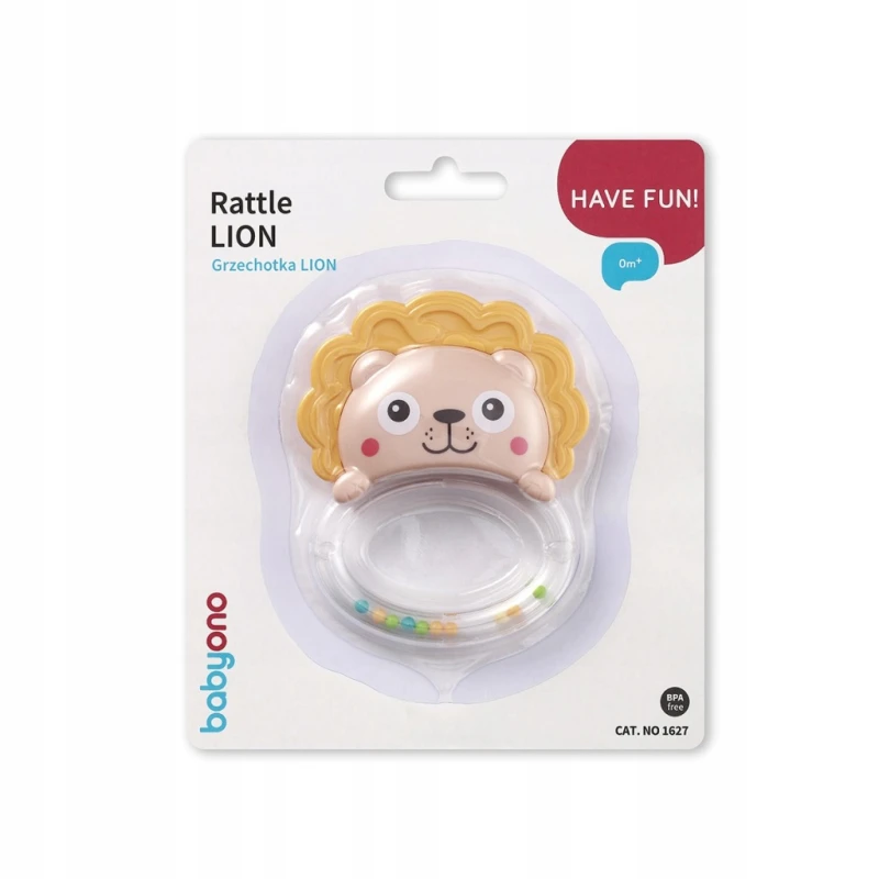 BABYONO | Grzechotka LION | 1627