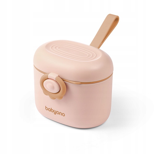 BABYONO | Przenośny pojemnik na mleko w proszku |kolor beżowy |240ml