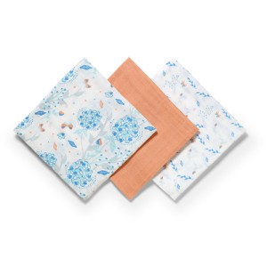 BABYONO | Pieluszki muślinowe | kolor morelowy | 348/09