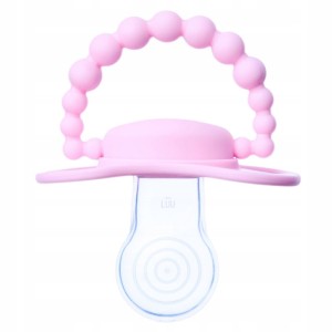 Smoczek pozycjonujący LUU Kids Pink a Boo 3-6 miesięcy