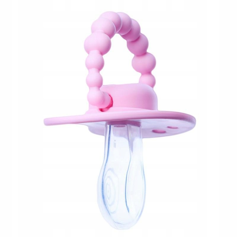 Smoczek pozycjonujący LUU Kids Pink a Boo 3-6 miesięcy