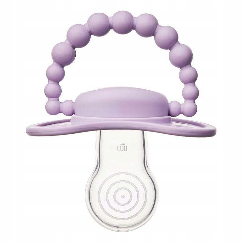 Smoczek pozycjonujący LUU Kids French Lavender 3-6 miesięcy