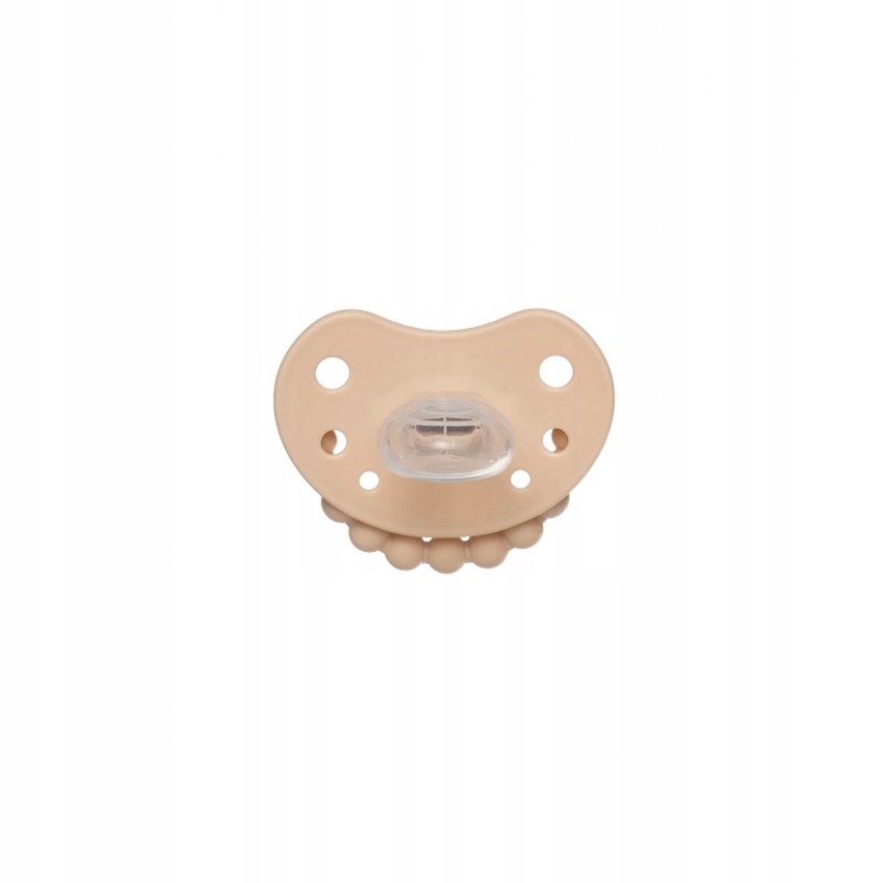 Smoczek pozycjonujący LUU Kids Cookie Beige 3-6 miesięcy