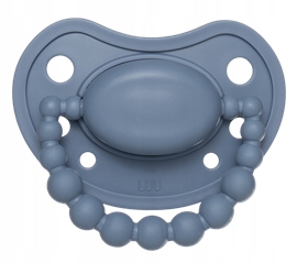 Smoczek pozycjonujący LUU Kids Cloudy Blue 3-6 miesięcy