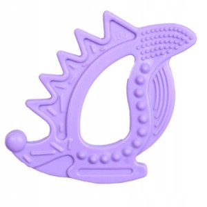Gryzak Sensoryczny Luu Kids Ollie The Dragon | fioletowy