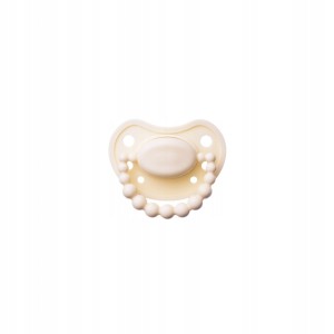 Smoczek pozycjonujący LUU Kids American Cream 3-6 miesięcy