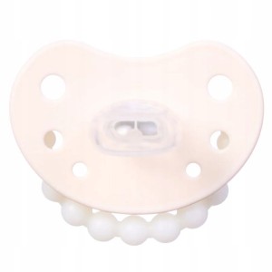 Smoczek pozycjonujący LUU Kids American Cream Glow 3-6 miesięcy