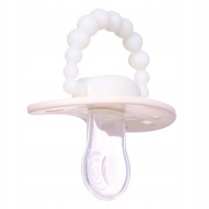 Smoczek pozycjonujący LUU Kids American Cream Glow 3-6 miesięcy