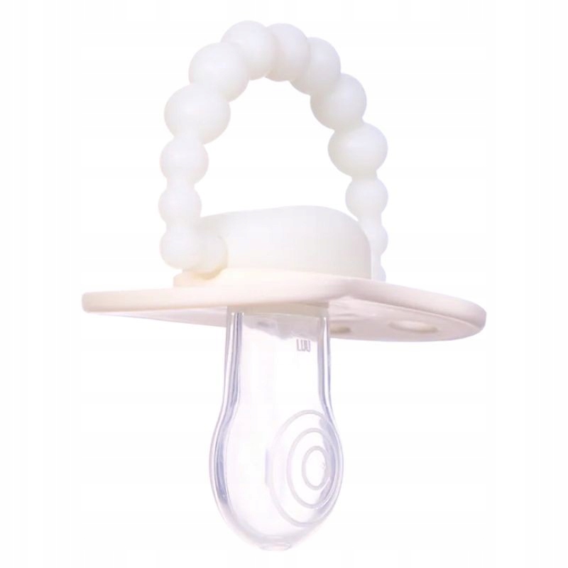 Smoczek pozycjonujący LUU Kids American Cream Glow 3-6 miesięcy