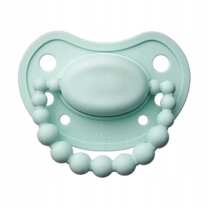 Smoczek pozycjonujący LUU Kids Vivid Mint 0-3 miesięcy