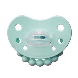 Smoczek pozycjonujący LUU Kids Vivid Mint 0-3 miesięcy