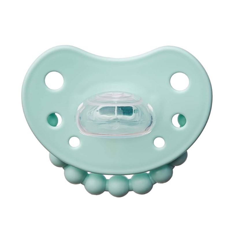 Smoczek pozycjonujący LUU Kids Vivid Mint 0-3 miesięcy