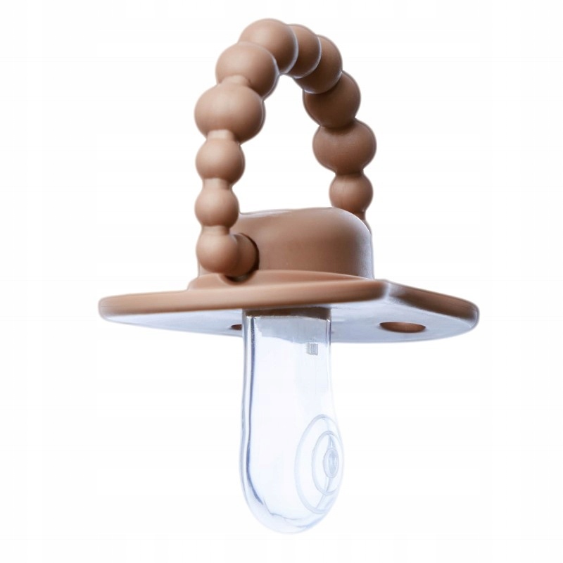 Smoczek pozycjonujący LUU Kids Milk Hazelnut +6 miesięcy
