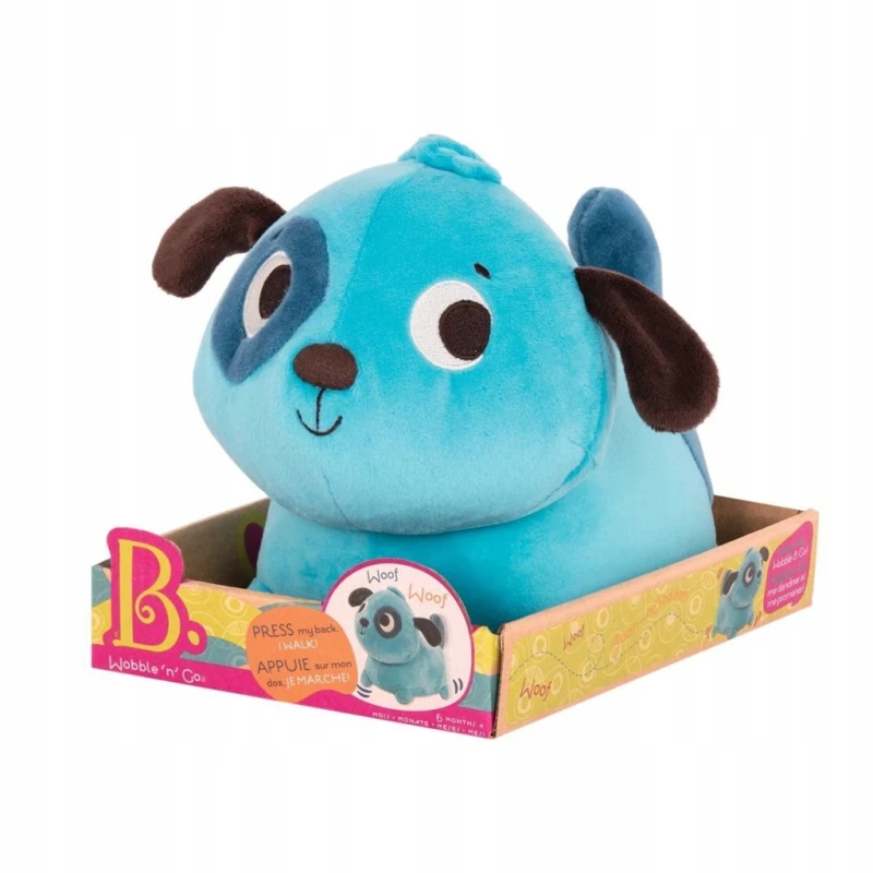 Wędrujący piesek do nauki raczkowania B.Toys| Prezent