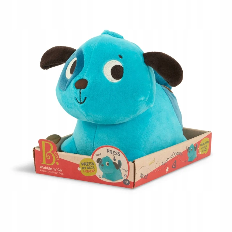 Wędrujący piesek do nauki raczkowania B.Toys| Prezent