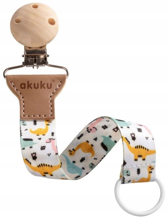 Akuku A0580 | Zawieszka do smoczka | Dinusie
