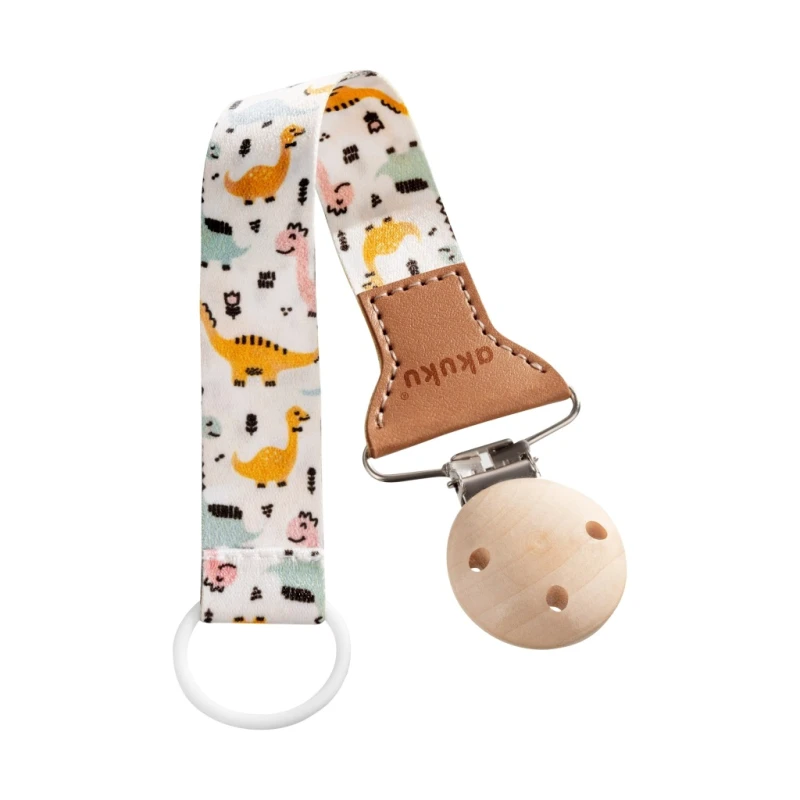 Akuku A0580 | Zawieszka do smoczka | Dinusie