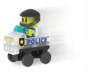 Magna-Tiles | Klocki magnetyczne | Police Patrol 20 elementów