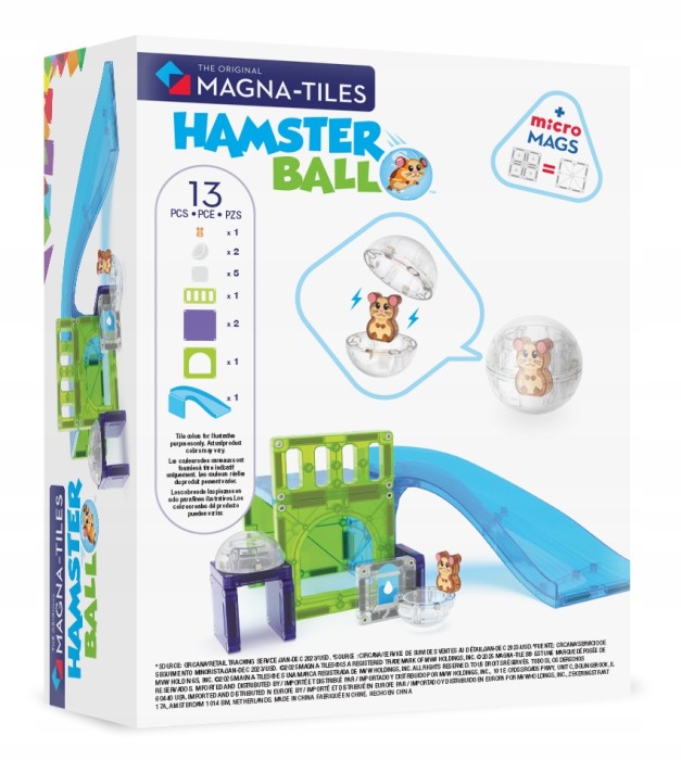 Magna-Tiles | Klocki magnetyczne | Hamster Ball 13 elementów
