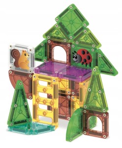 Magna-Tiles | Klocki magnetyczne | microMAGS Treehouse Travel 24 elementów