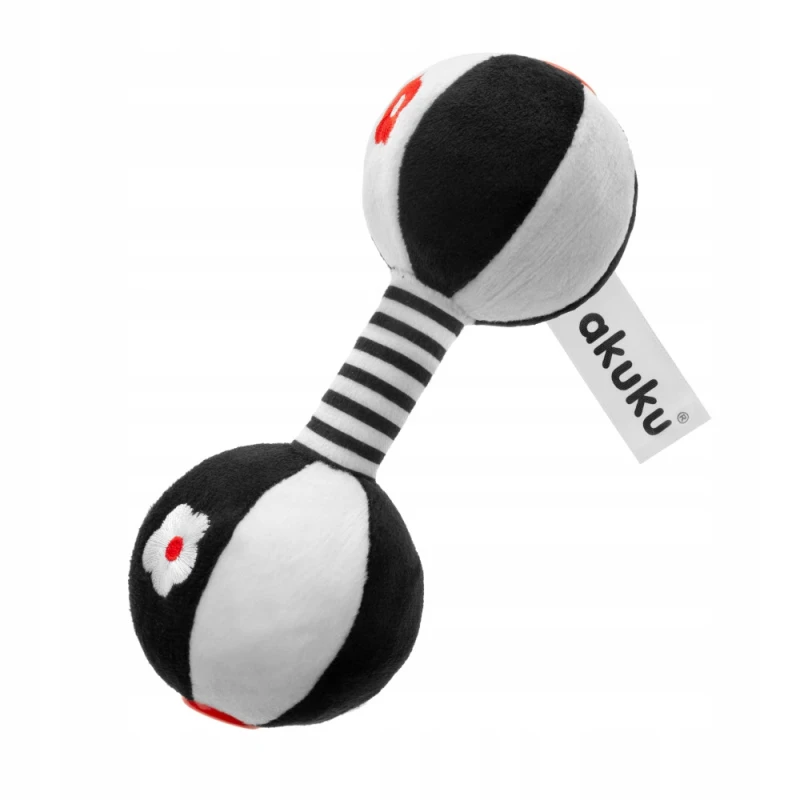 Akuku A0483 | Pluszowa zabawka sensoryczna | Maracas