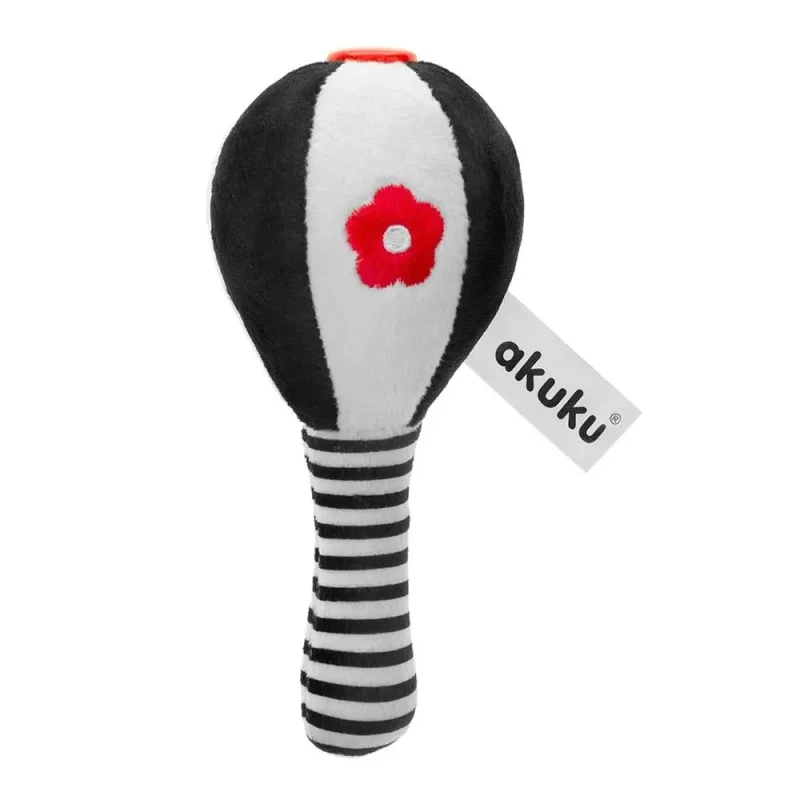 Akuku A0483 | Pluszowa zabawka sensoryczna | Maracas